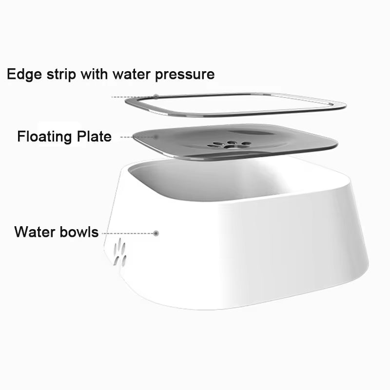 Automatic Pet Water Dispenser – Transparent Gravity Feeder for Cats & Dogs